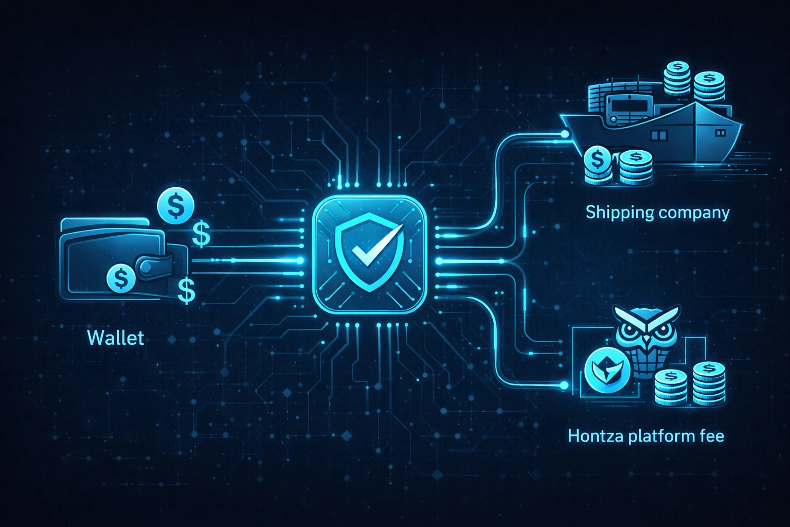 Smart Contract Split Payments